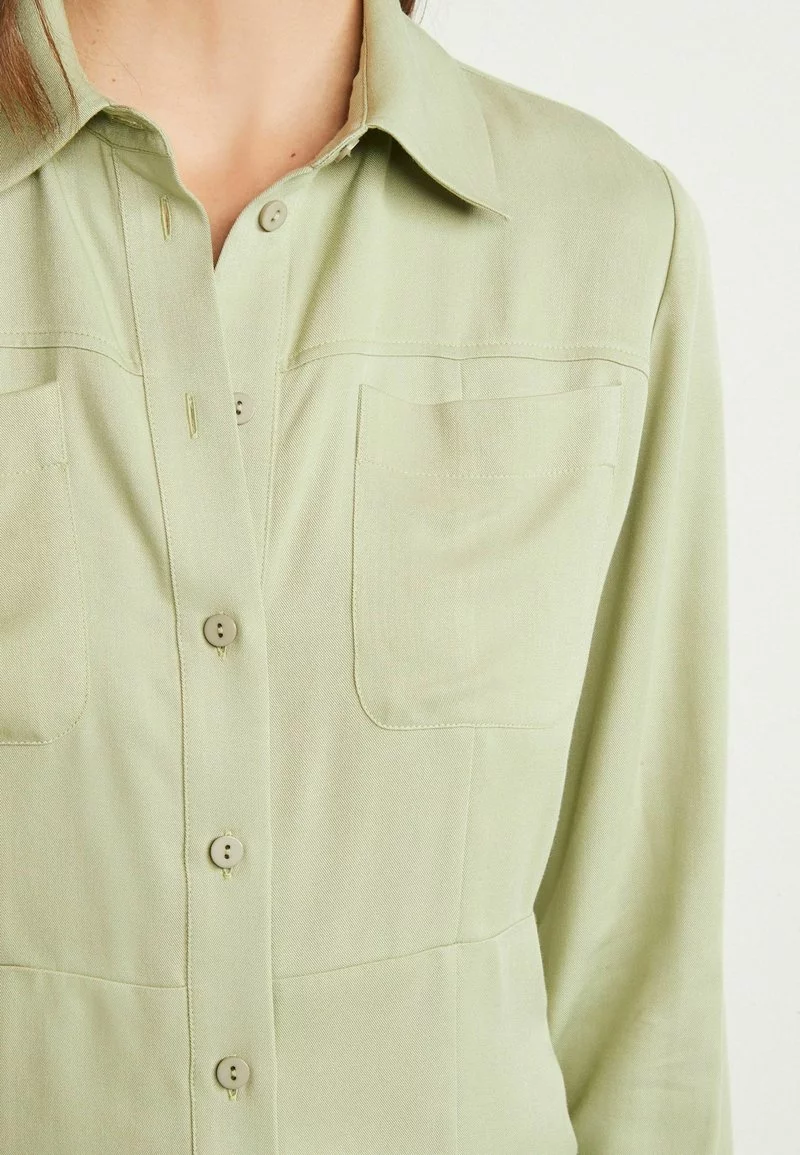 Next Damen SLIM - Hemdbluse - Sage Green 4 Next Damen SLIM - Hemdbluse - Sage Green – Bild 4