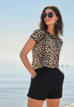 Next Damen BUBBLEHEM RAGLAN - T-Shirt Print - Brown Animal Print -Next Großes Kaufhaus 24bcc155e1ea4c01aa33ade8d301b3b0