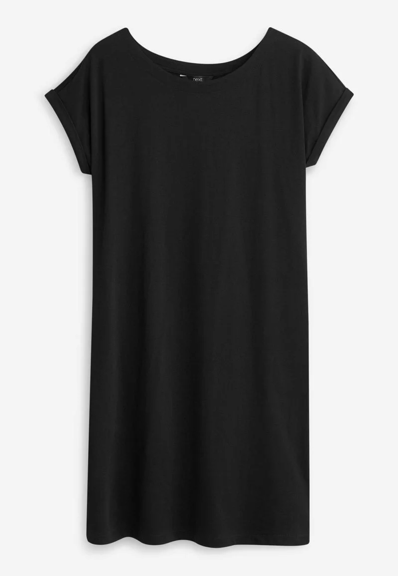 Next Damen 2 PACK - Jerseykleid - Black/animal Print 2 Next Damen 2 PACK - Jerseykleid - Black/animal Print – Bild 2