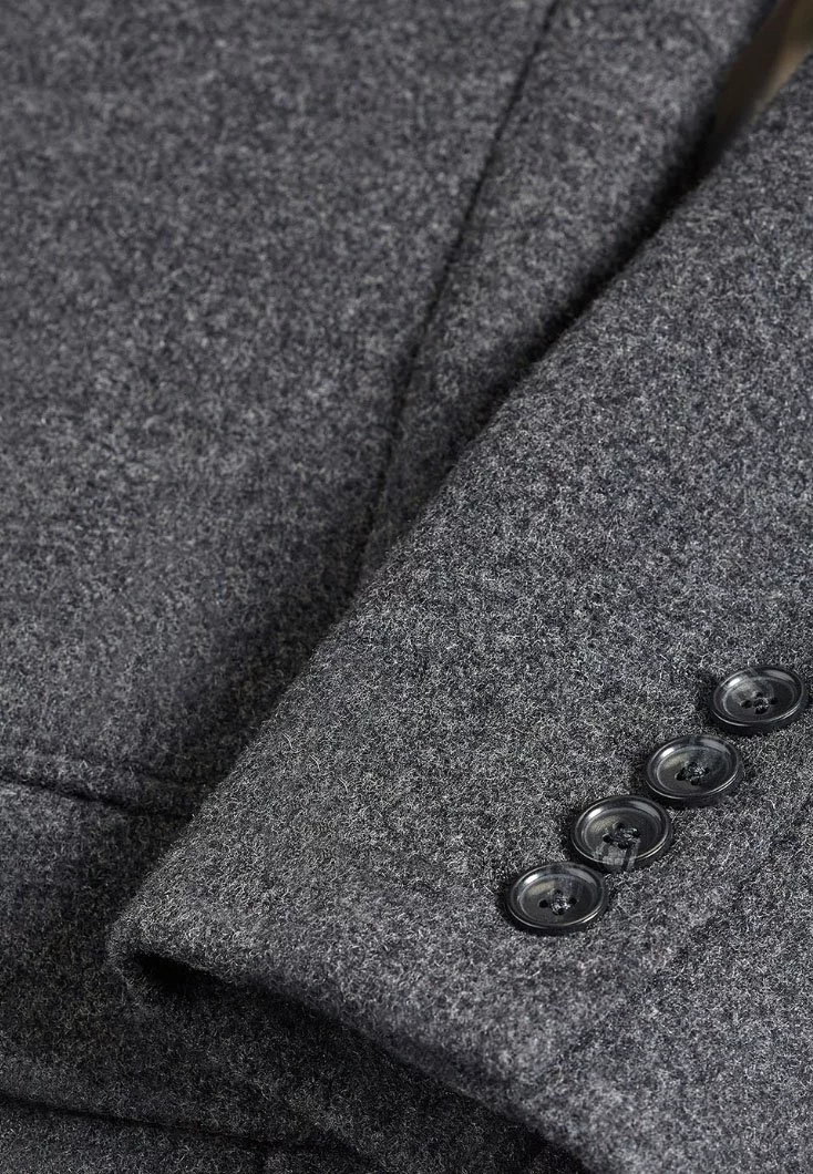 Next Herren SIGNATURE EPSOM - Klassischer Mantel - Charcoal 7 Next Herren SIGNATURE EPSOM - Klassischer Mantel - Charcoal – Bild 7