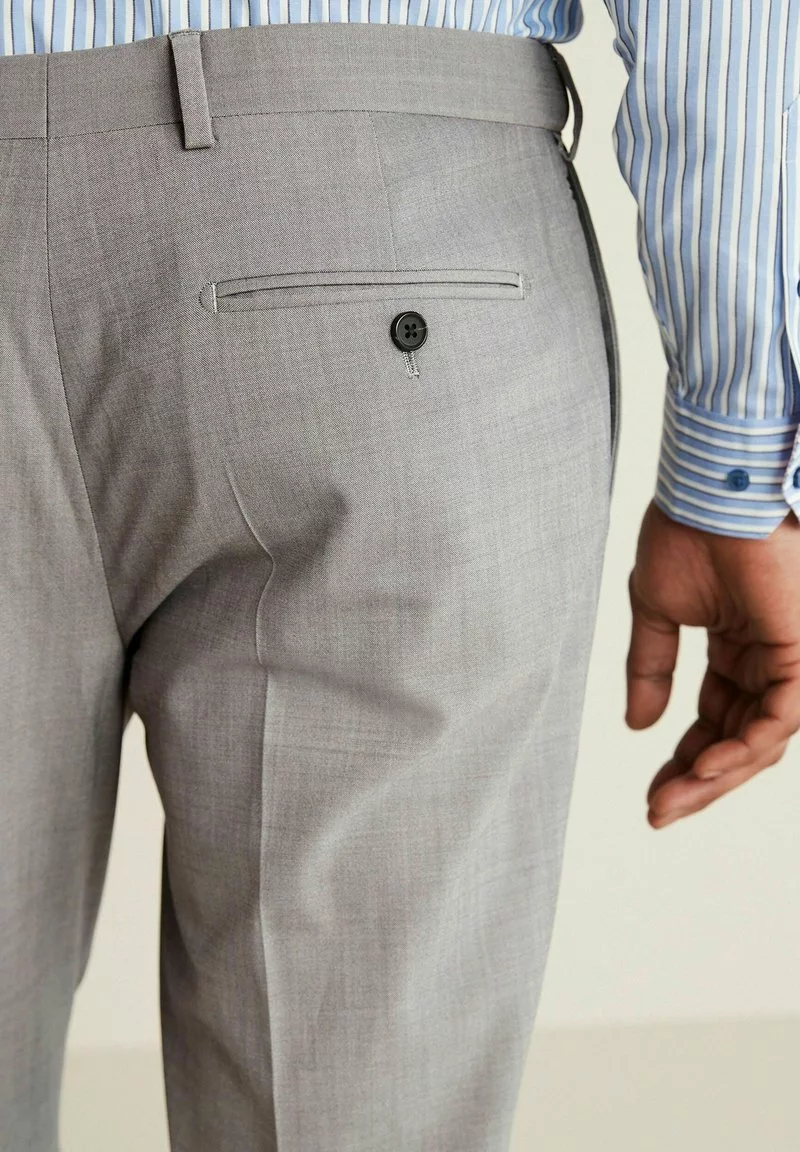 Next Herren BLEND MOTION FLEX - Stoffhose - Grey 4 Next Herren BLEND MOTION FLEX - Stoffhose - Grey – Bild 4