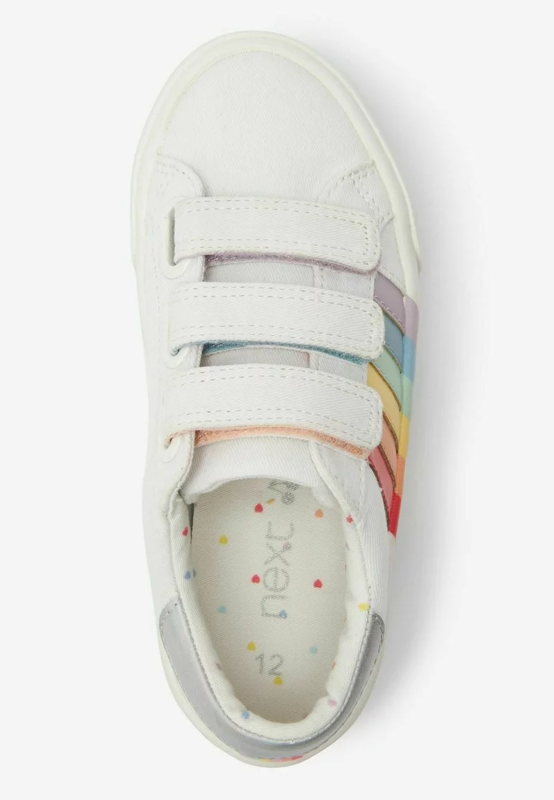 Next Sneaker Low - White Rainbow Canvas | Kinder 3 Next Sneaker Low - White Rainbow Canvas | Kinder – Bild 3