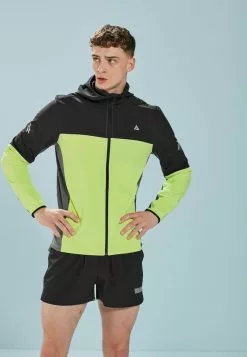 Next Herren ACTIVE RUNNING - Windbreaker - Yellow