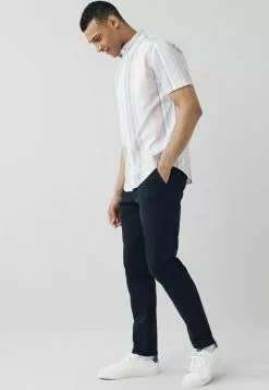 Next SHORT SLEEVE STRIPE - Hemd - Pink Green White | Herren -Next Großes Kaufhaus 26b6b55b773448d4a7a3fe8234ba55e4