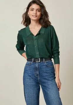 Next Damen Strickjacke - Green