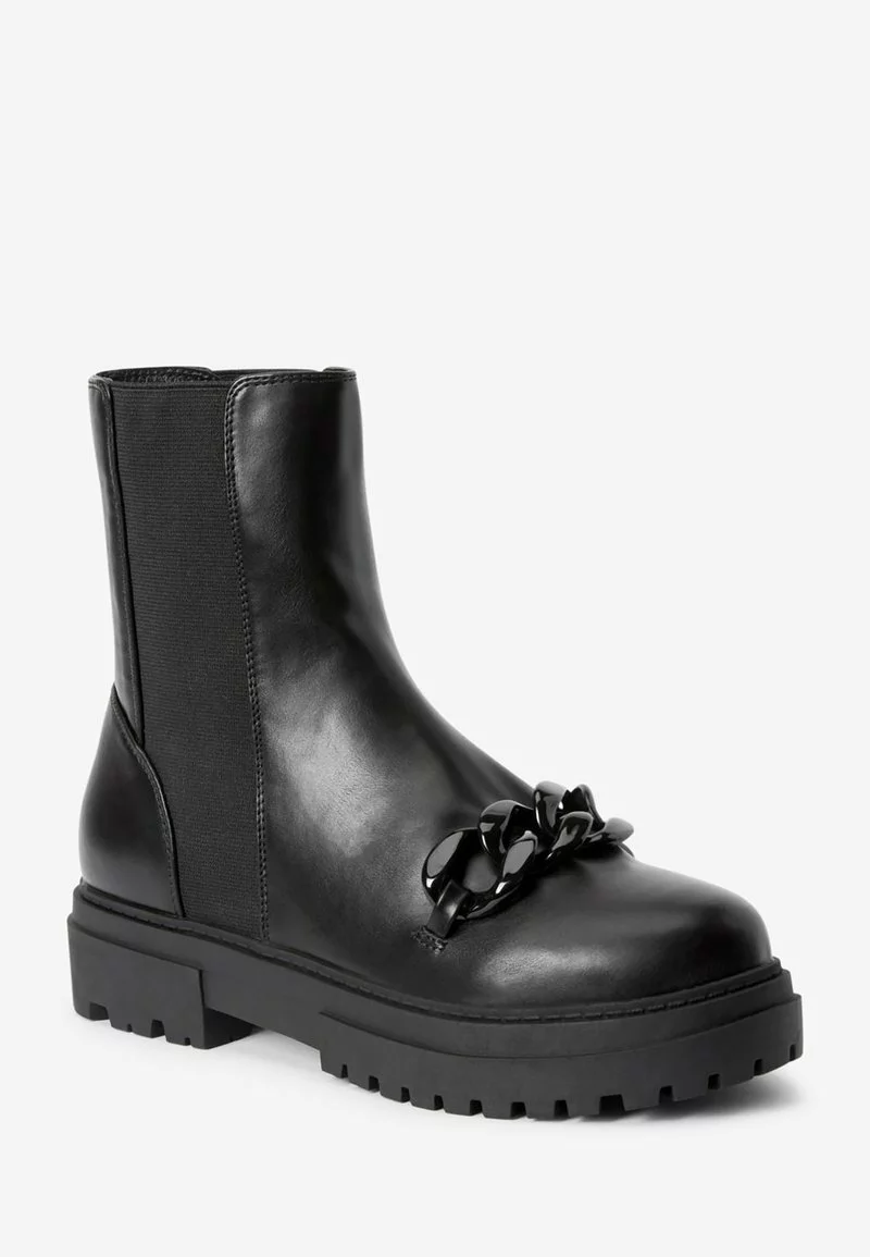 Next Damen Plateaustiefelette - Black 2 Next Damen Plateaustiefelette - Black – Bild 2