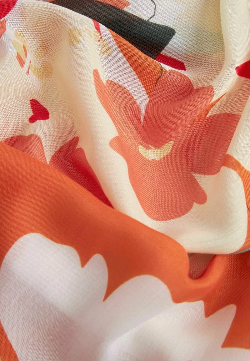 Next Damen Schal - Orange/off White 2 Next Damen Schal - Orange/off White – Bild 2