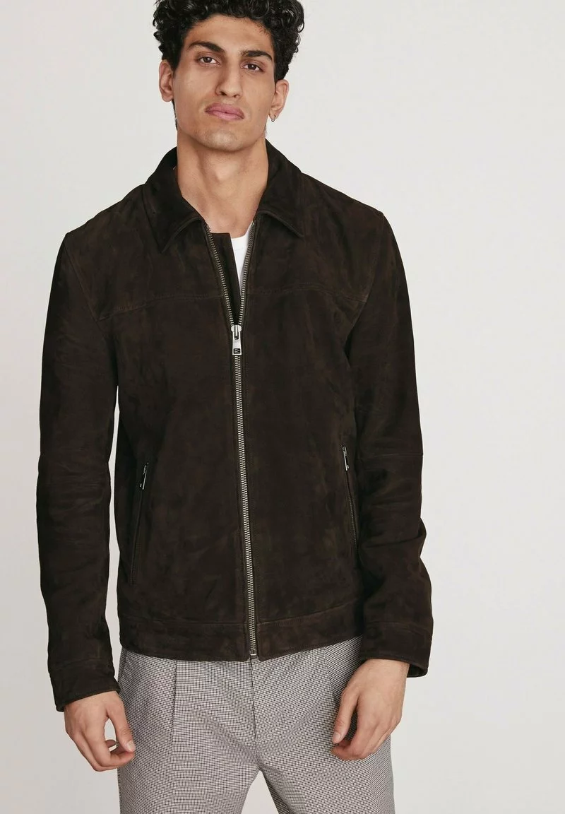 Next Herren Lederjacke - Brown 1 Next Herren Lederjacke - Brown