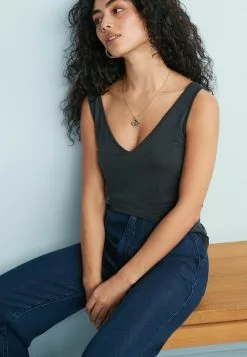 Next PREMIUM V NECK SLEEVELESS - Top - Black | Damen -Next Großes Kaufhaus 28cac9299c354e9c8cb6c672061f2f49