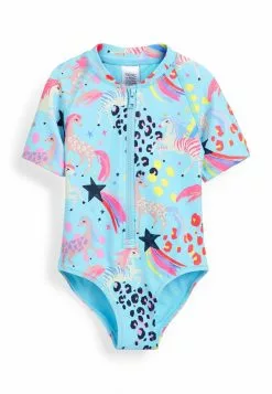 Next SHORT SLEEVED - Badeanzug - Aqua Blue | Kinder