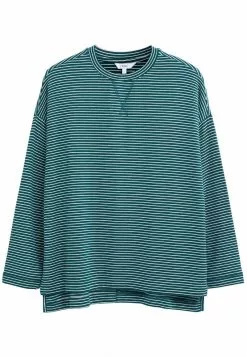 Next Damen LONG SLEEVE - Langarmshirt - Teal Blue Stripe -Next Großes Kaufhaus 29ff0e762667458ab516b46063723827