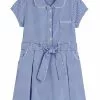 Next Kinder GINGHAM BOW - Freizeitkleid - Blue