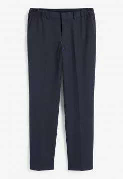 Next Herren WITH ELASTICATED WAIST - Stoffhose - Dark Blue