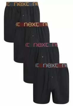Next Herren 4 PACK - Boxershorts - Black
