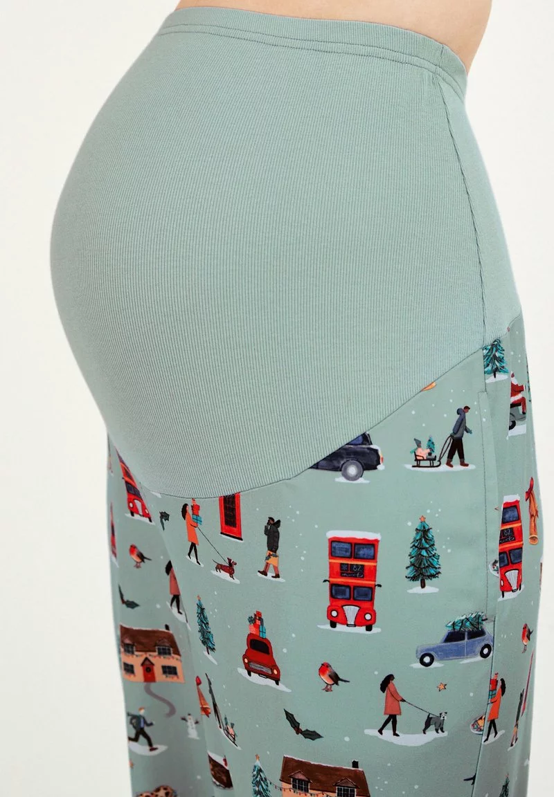 Next Damen Nachtwäsche Set - Green 2 Next Damen Nachtwäsche Set - Green – Bild 2