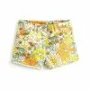 Next Kinder FRAYED HEM - Jeans Shorts - Retro Floral Print