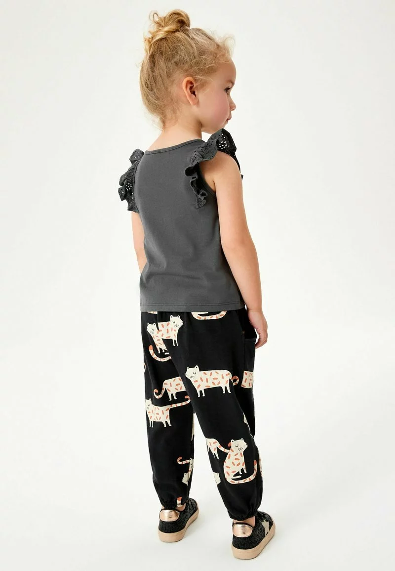 Next Kinder Jogginghose - Charcoal Grey Leopard 3 Next Kinder Jogginghose - Charcoal Grey Leopard – Bild 3