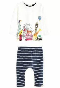 Next SET - Langarmshirt - Navy Stripe London Scene | Kinder