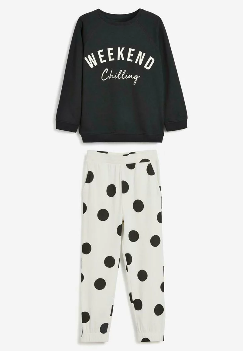 Next Kinder Nachtwäsche Set - Black, White 1 Next Kinder Nachtwäsche Set - Black, White