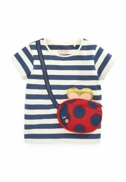 Next Kinder BAG - T-Shirt Print - Mottled Blue