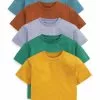Next Kinder 5 PACK OVERSIZED - T-Shirt Basic - Multi-coloured