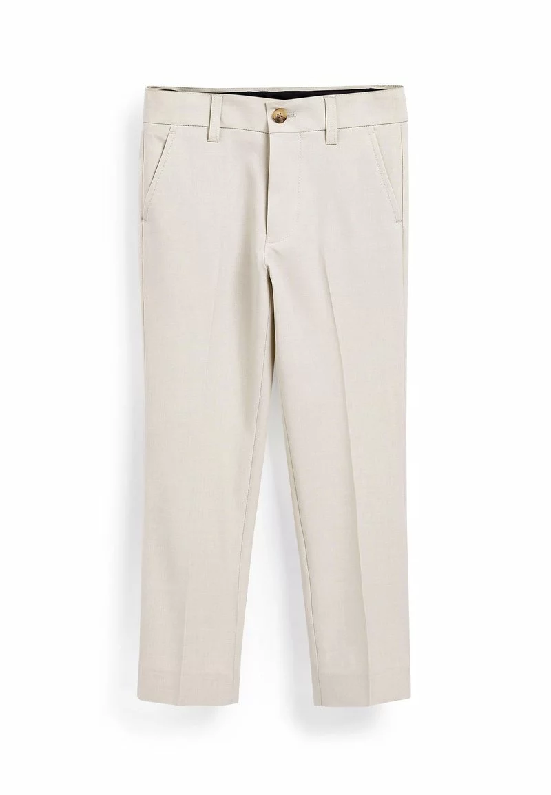 Next Kinder STRETCH - Anzughose - Ecru Marl 1 Next Kinder STRETCH - Anzughose - Ecru Marl