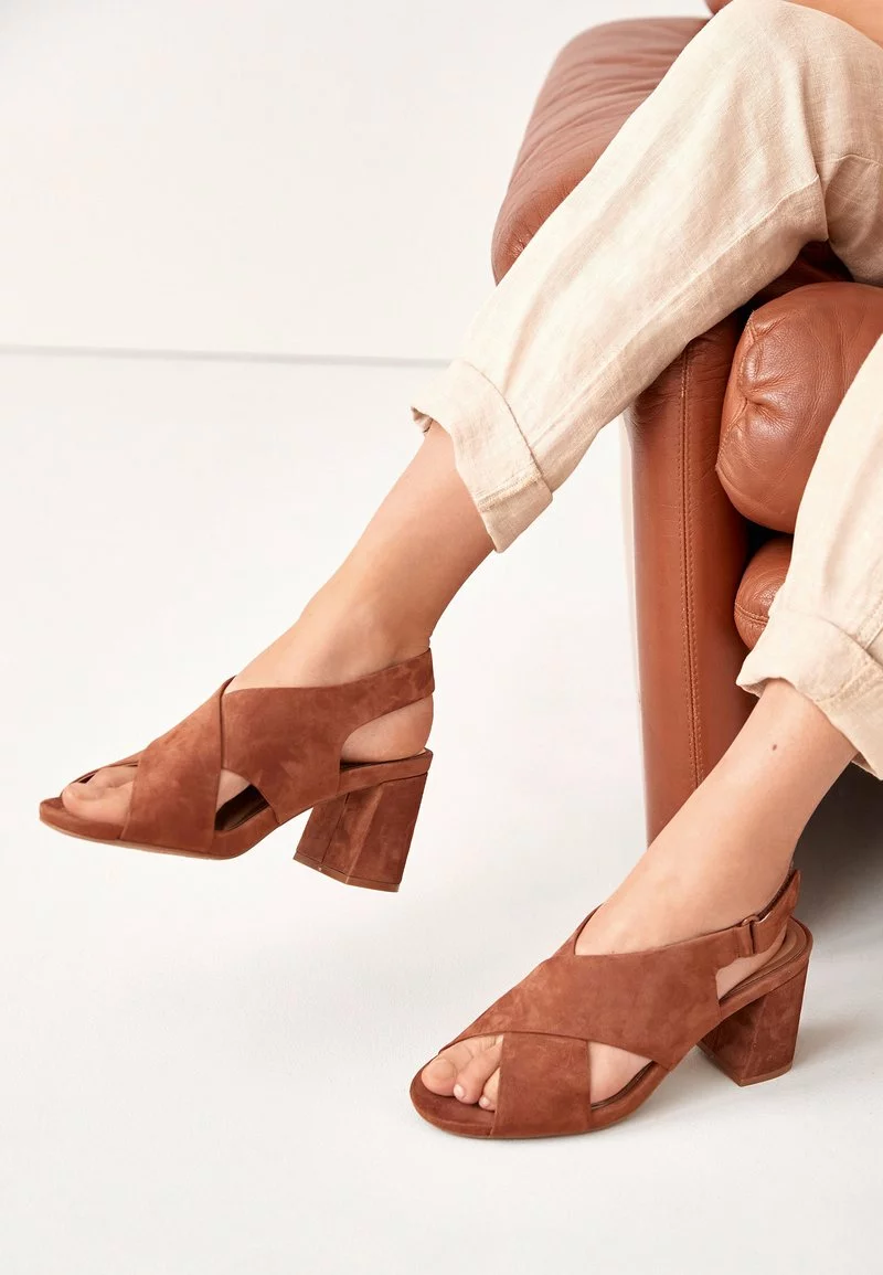 Next Damen MOTION FLEX - High Heel Sandalette - Tan 1 Next Damen MOTION FLEX - High Heel Sandalette - Tan