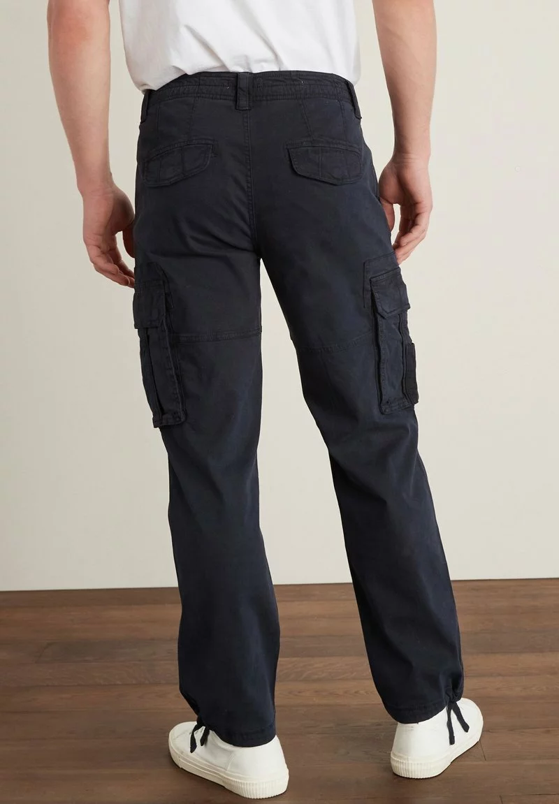 Next Herren AUTHENTIC BLEND - Cargohose - Navy Blue 2 Next Herren AUTHENTIC BLEND - Cargohose - Navy Blue – Bild 2