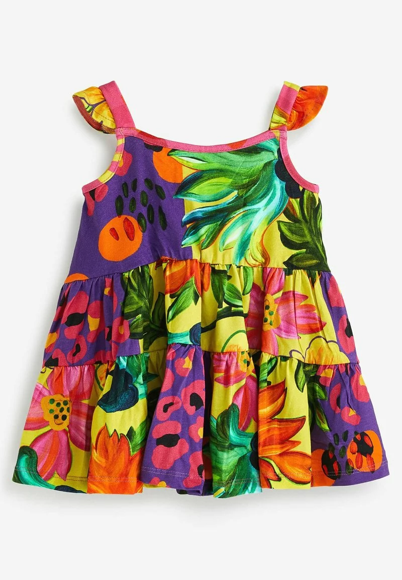 Next Kinder Jerseykleid - Tropical 2 Next Kinder Jerseykleid - Tropical – Bild 2