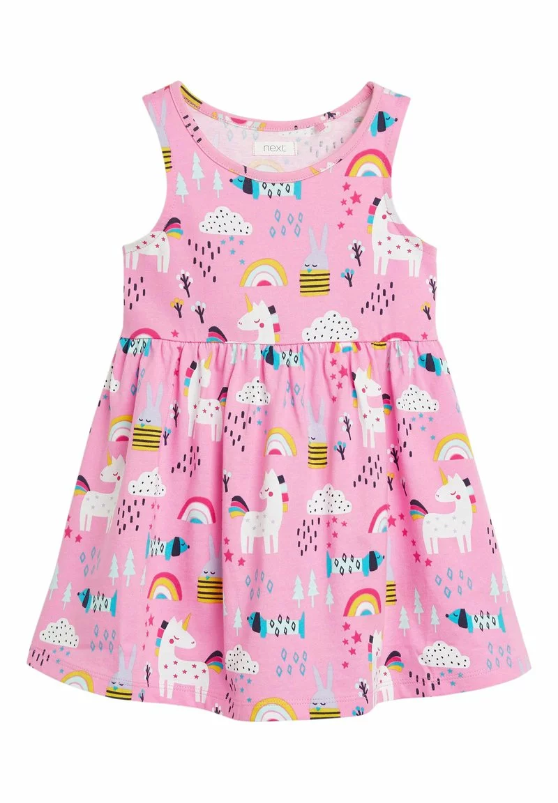 Next Kinder Jerseykleid - Pink 2 Next Kinder Jerseykleid - Pink – Bild 2
