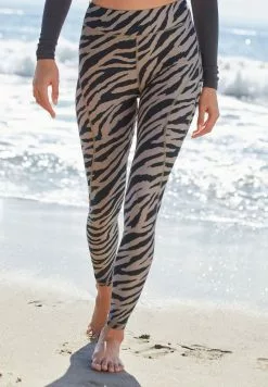 Next SWIM - Leggings - Hosen - Grey Zebra | Damen