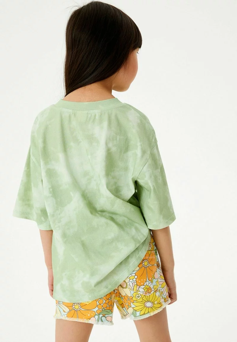 Next Kinder TIE DYE HAPPY DAISY GRAPHIC SHORT SLEEVE - T-Shirt Print - Green 3 Next Kinder TIE DYE HAPPY DAISY GRAPHIC SHORT SLEEVE - T-Shirt Print - Green – Bild 3