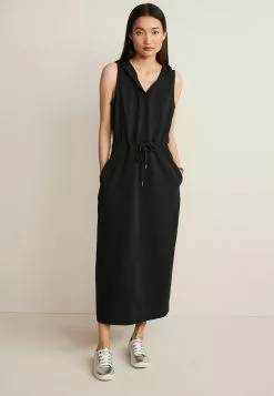 Next Damen Jerseykleid - Black