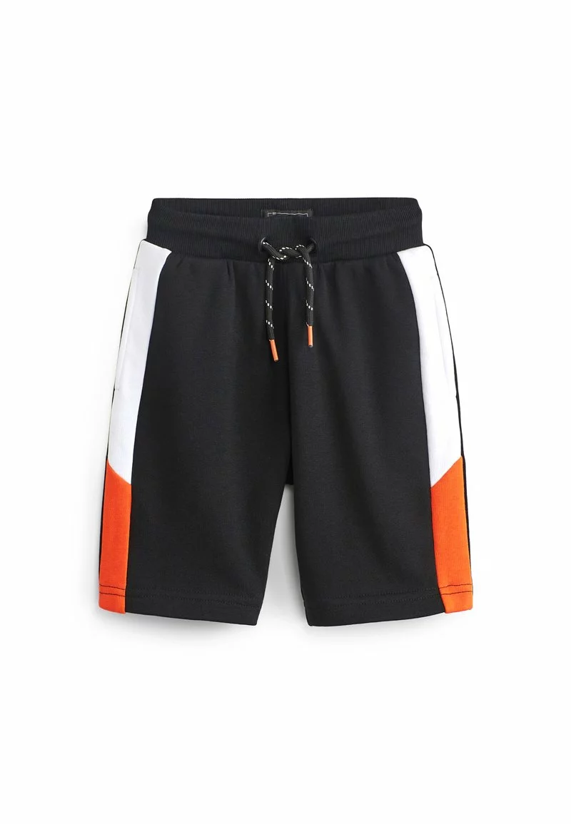 Next Kinder COLOURBLOCK - Shorts - Black/white 1 Next Kinder COLOURBLOCK - Shorts - Black/white