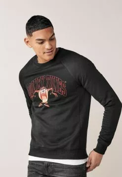 Next Herren LICENSE CREW - Sweatshirt - Black