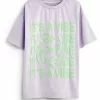 Next Kinder VIBE SLOGAN - T-Shirt Print - Purple Green