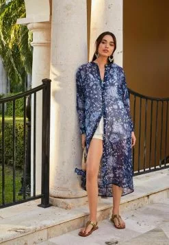 Next Damen Blusenkleid - Blue