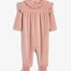 Next Kinder VELOUR - Strampler - Pink