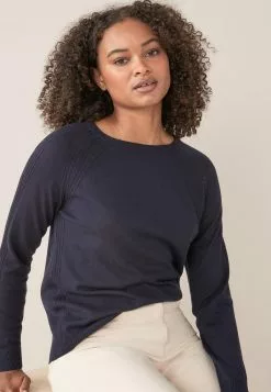Next CREW - Strickpullover - Blue | Damen