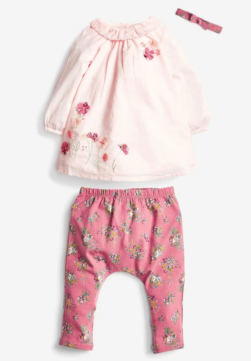 Next Kinder SET OF 3 - Tights - Pink 3 Next Kinder SET OF 3 - Tights - Pink – Bild 3