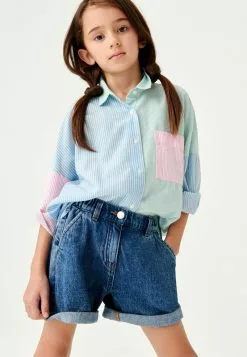 Next MOM - Jeans Shorts - Bleached Denim | Kinder