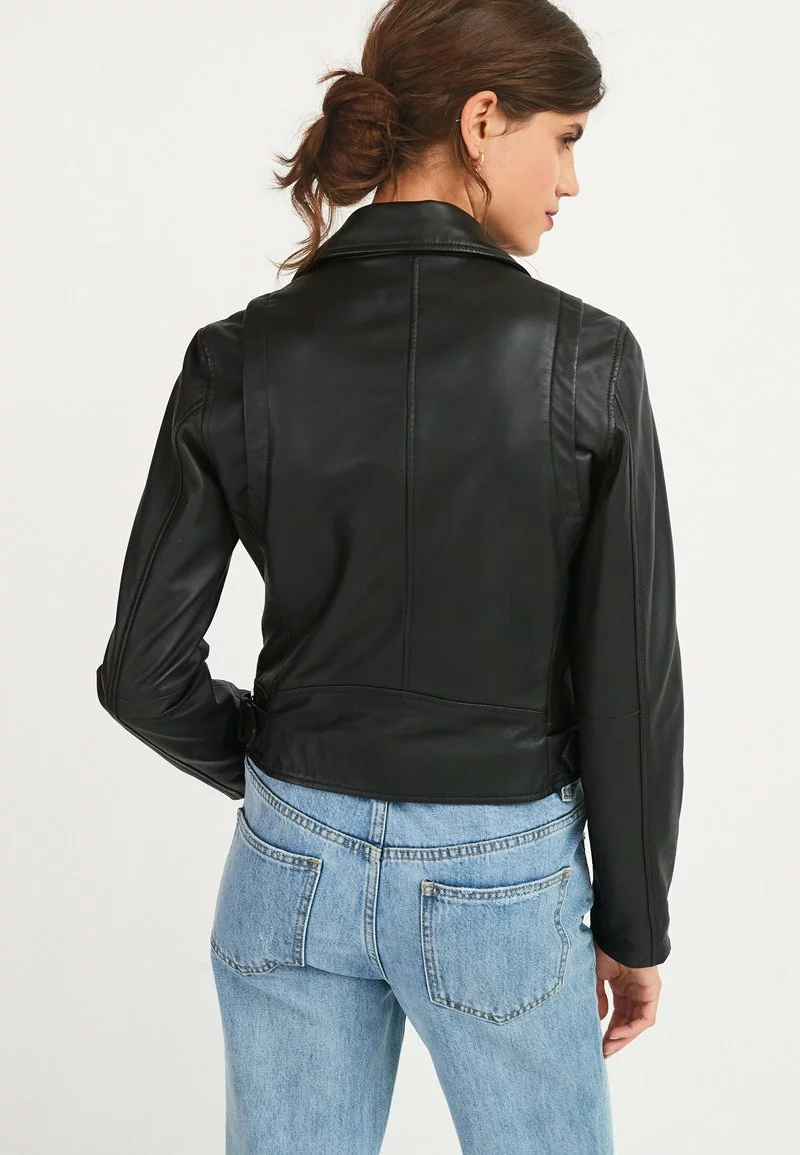Next Damen Lederjacke - Black 2 Next Damen Lederjacke - Black – Bild 2