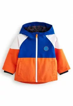 Next Kinder Outdoorjacke - Orange Blue Colourblock -Next Großes Kaufhaus 33173478ac454a65a8ad64e5feb97984