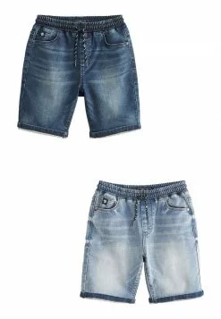 Next Kinder 2 PACK - Jeans Shorts - Blue