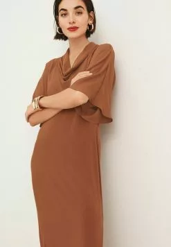 Next Damen COWL NECK - Freizeitkleid - Brown -Next Großes Kaufhaus 338c21c41c89429d83dd1f2e7550e9af