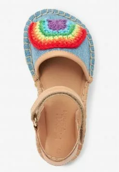Next Kinder Riemensandalette - Denim Blue Rainbow -Next Großes Kaufhaus 33cfce6edb4a423983171fb6df1615f6