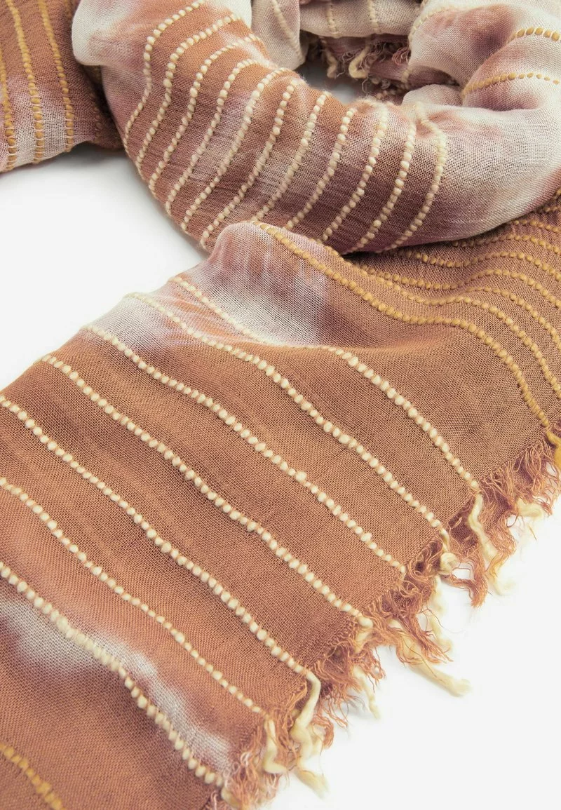 Next Damen EMBROIDERED STRIPE SARONG - Strandaccessoire - Neutral 2 Next Damen EMBROIDERED STRIPE SARONG - Strandaccessoire - Neutral – Bild 2