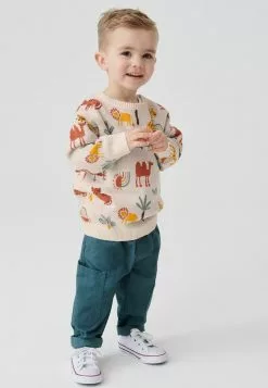 Next Kinder Strickpullover - Ecru White