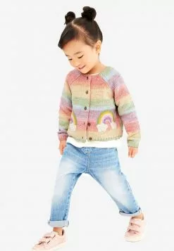 Next Kinder CHENILLE - Strickjacke - Pink