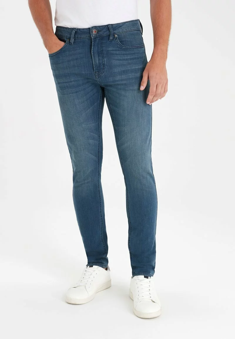 Next Herren ULTRA FLEX - Jeans Skinny Fit - Blue 1 Next Herren ULTRA FLEX - Jeans Skinny Fit - Blue